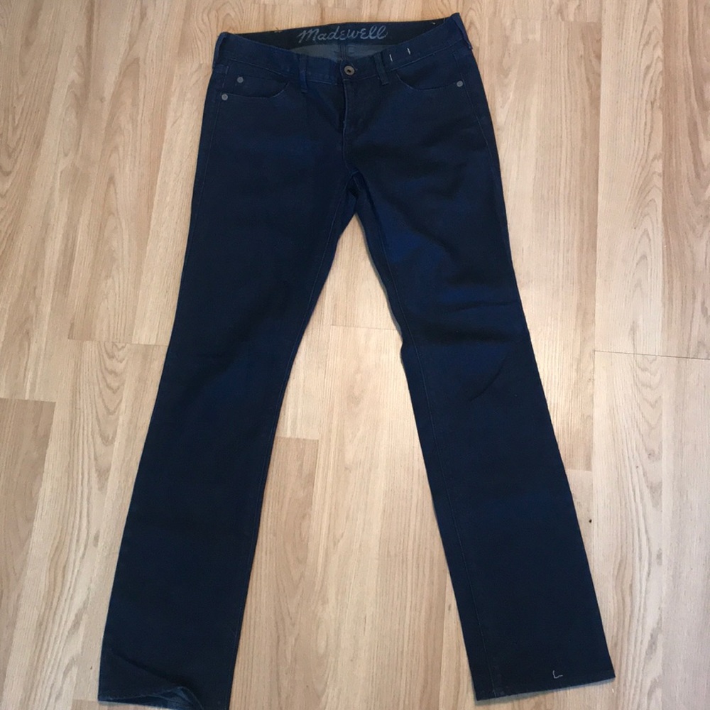 Madewell rail straight jeans